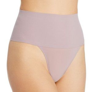 Spanx Lavender Lilac Undie-Tectable Thong WOMENS SIZE MEDIUM NEW Underwear